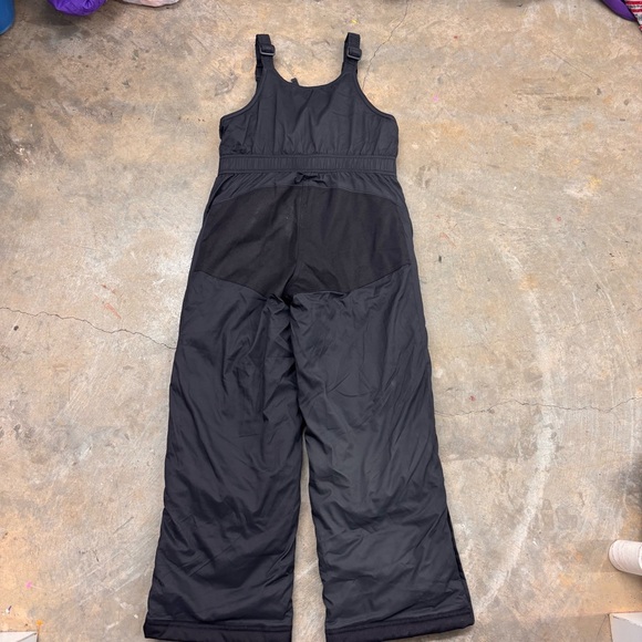 LL Bean Black Ski Snow Bibs Winter Pants Youth Size 8 - Picture 6 of 7